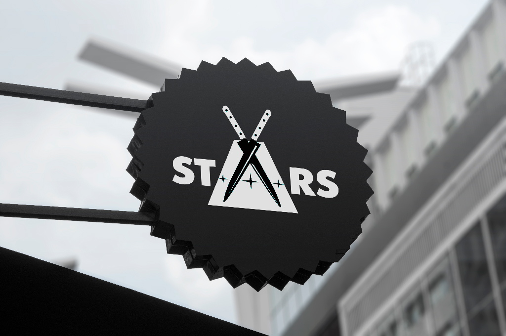 stars logo blanco